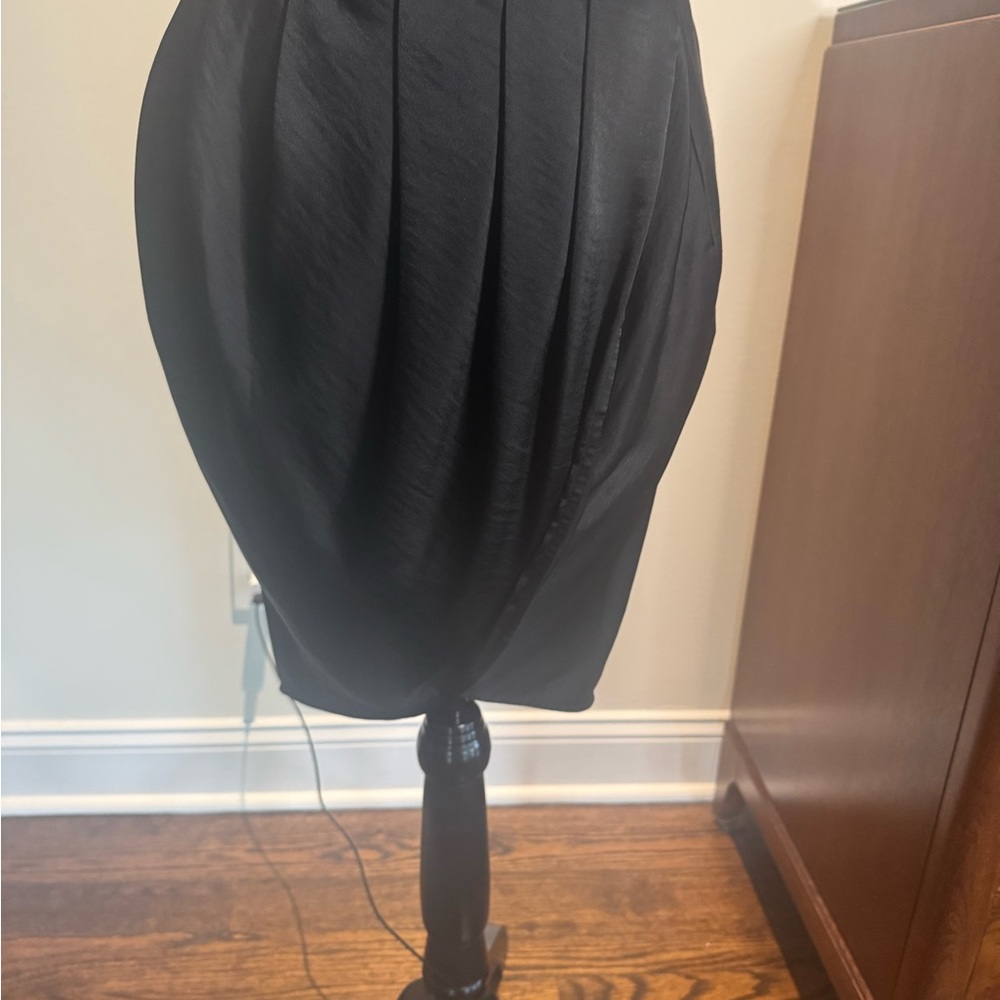 BCBGMaxAzria Black Bubble Pencil Skirt